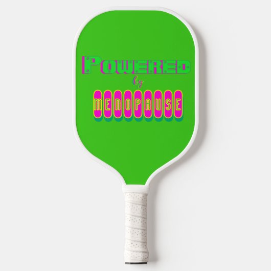 Raquette De Pickleball Alimenté par la ménopause 6 (Recto)