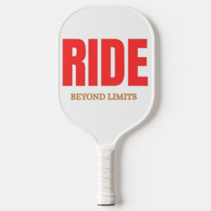 Raquette De Pickleball Aller au-delà des limites – Typographie motivante