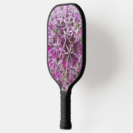 Raquette De Pickleball Allium & Fleurs d'été (Gauche)