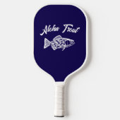 Raquette De Pickleball Aloha Trout-Blue Hawaiian (Verso)