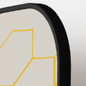 Raquette De Pickleball Alvéoles (Détail gauche)