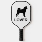 Raquette De Pickleball amant shiba inu (Recto)