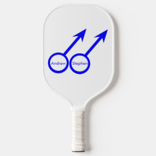 Raquette De Pickleball Amateurs gays personnalisables