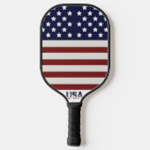 Raquette De Pickleball America Drapeau américain Motif américain (Verso)
