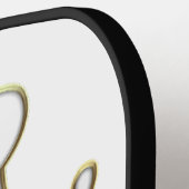 Raquette De Pickleball Amplifiez Playtime avec l'Elegant M et Mme. (Détail gauche)