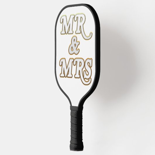 Raquette De Pickleball Amplifiez Playtime avec l'Elegant M et Mme. (Gauche)