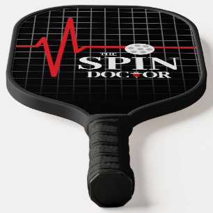 Raquette De Pickleball Amusant La Syringe Docteur Spin Heartbeat Graphiqu