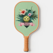 Raquette De Pickleball Amusement De Pickleball Tropical - Cute Kawaii Pad (Verso)