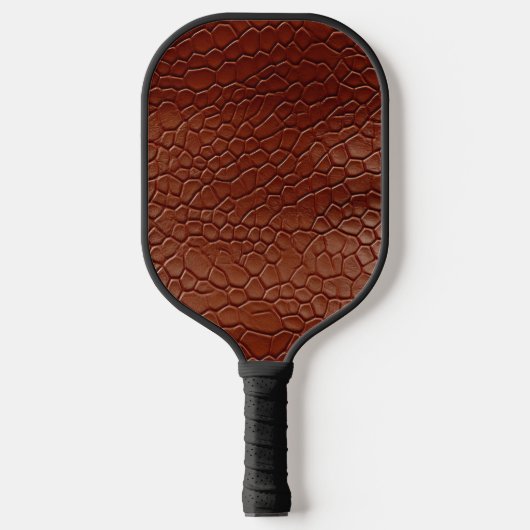 Raquette De Pickleball Animal Brown en cuir de l'Ouest (Recto)