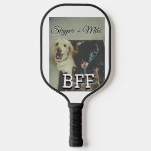 Raquette De Pickleball Animaux de compagnie amis besties ajouter nom anim