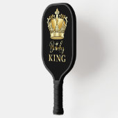 Raquette De Pickleball Anniversaire King Gold Couronne Royal Queen Luxe (Gauche)