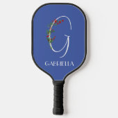 Raquette De Pickleball Apprentissage de l'aquarelle rustique (Verso)