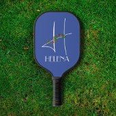 Raquette De Pickleball Aquarelle initiale H