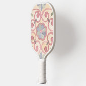 Raquette De Pickleball Aquarelle italienne espagnole Majolica rose (Gauche)
