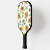 Raquette De Pickleball Aquarelle Motif de tournesol (Gauche)