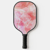 Raquette De Pickleball Aquarelle rose (Verso)