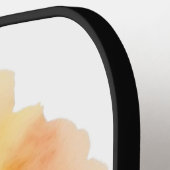 Raquette De Pickleball Aquarelle Voilier Voilier Nautique Coucher de sole (Détail gauche)