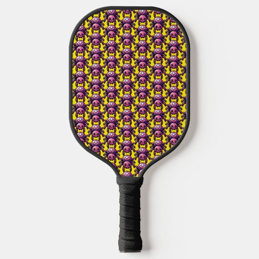 Raquette De Pickleball Araignée Pixel mignonne (Recto)