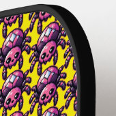 Raquette De Pickleball Araignée Pixel mignonne (Détail gauche)