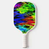 Raquette De Pickleball arc-en-ciel (Recto)