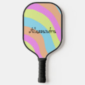 Raquette De Pickleball Arc-en-ciel (Verso)
