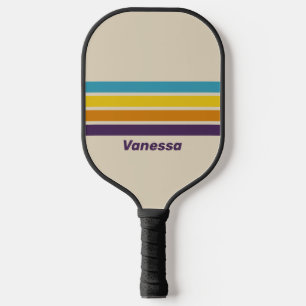Raquette De Pickleball Arc-en-ciel de poussière de prune à travers les ra