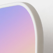 Raquette De Pickleball Arc-en-ciel pastel (Détail gauche)