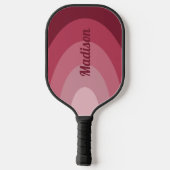 Raquette De Pickleball Arche rétro personnalisée (Verso)