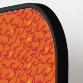 Raquette De Pickleball Arcs de feu (Détail gauche)