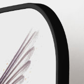 Raquette De Pickleball Arcs-en-ciel : L'art des colibris, personnalisé (Détail gauche)