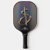 RAQUETTE DE PICKLEBALL ARGENT (Recto)
