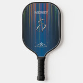 RAQUETTE DE PICKLEBALL ARGENT (Verso)
