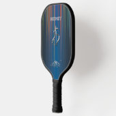 RAQUETTE DE PICKLEBALL ARGENT (Gauche)