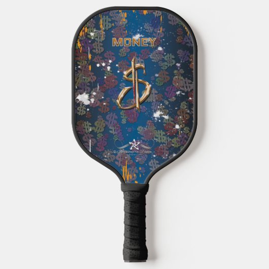 RAQUETTE DE PICKLEBALL ARGENT (Recto)