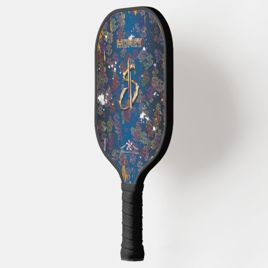 RAQUETTE DE PICKLEBALL ARGENT (Gauche)