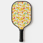 Raquette De Pickleball Argile Fruit Ananas Oranges Banane Cerise (Verso)
