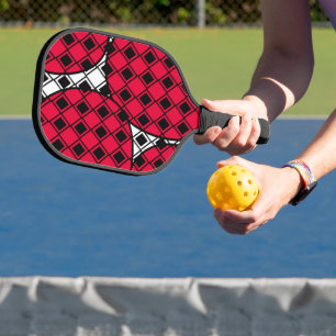 Raquette De Pickleball Arlequin en Blob Rose