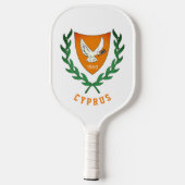 Raquette De Pickleball Armoiries de CHYPRE (Verso)