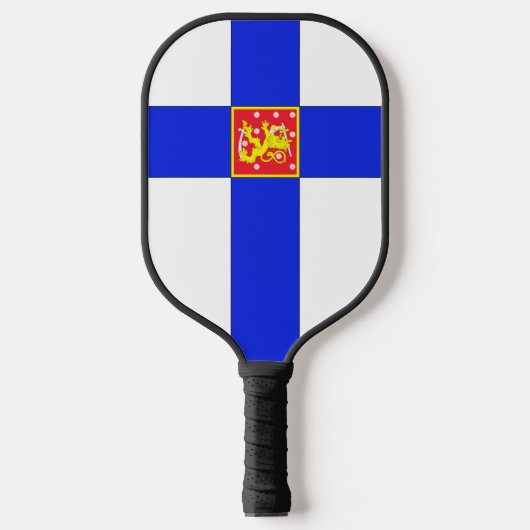 Raquette De Pickleball Armoiries de la Finlande (Recto)