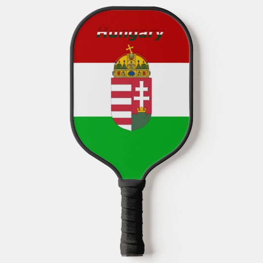 Raquette De Pickleball Armoiries de la Hongrie (Recto)