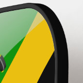 Raquette De Pickleball Armoiries de la Jamaïque (Détail gauche)