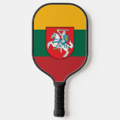 Raquette De Pickleball Armoiries de la Lituanie (Verso)