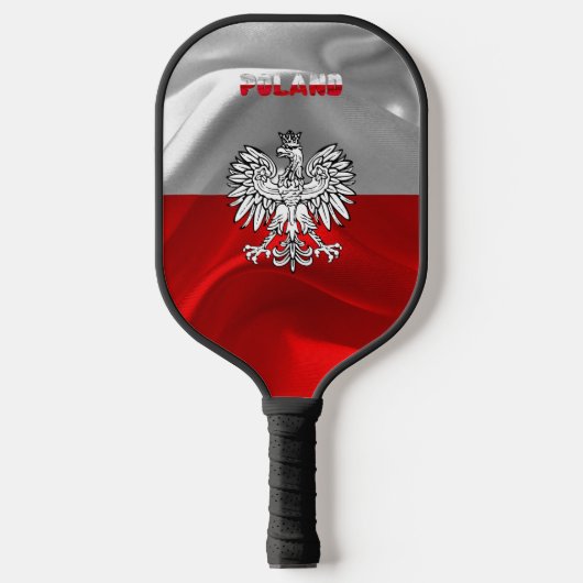Raquette De Pickleball Armoiries de la Pologne (Recto)