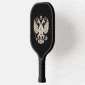 Raquette De Pickleball Armoiries de la Russie - version blanche (Gauche)