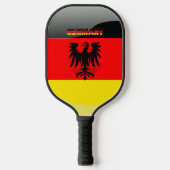 Raquette De Pickleball Armoiries de l'Allemagne (Recto)