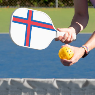 Raquette De Pickleball Armoiries des îles Féroé (DANEMARK)
