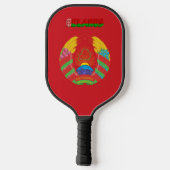 Raquette De Pickleball Armoiries du Bélarus (Verso)