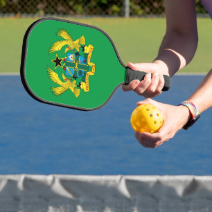 Raquette De Pickleball Armoiries du Ghana