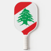 Raquette De Pickleball Armoiries du Liban (Recto)