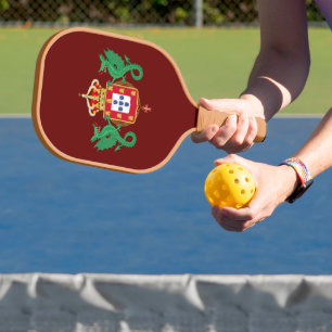 Raquette De Pickleball Armoiries du Royaume du Portugal 1640-1910